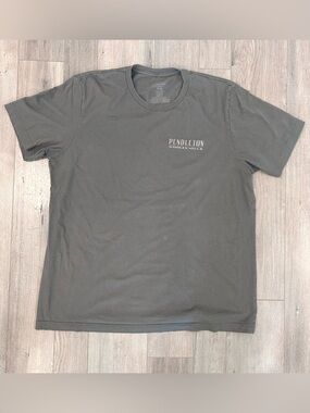 Pendleton Olive Crew Neck Short Sleeve Tee